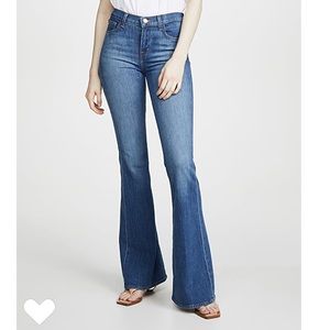 J Brand Valentina High Rise Flare Jean